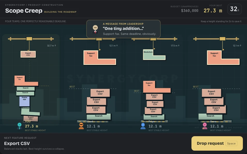 Scope Creep gameplay preview